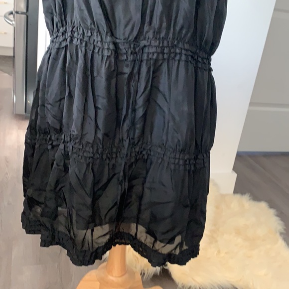 Theory Drawstring Tank Dress - Picture 5 of 8